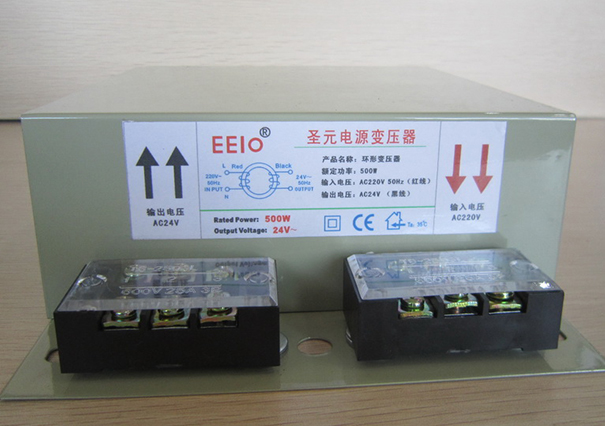 EEIO-KZ300W 220V/24V [带绿黄外壳保护的变压器]