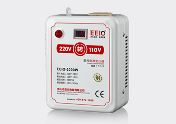 2000W 220V转110V电压转换器（带电压显示屏和温度保护变压器）